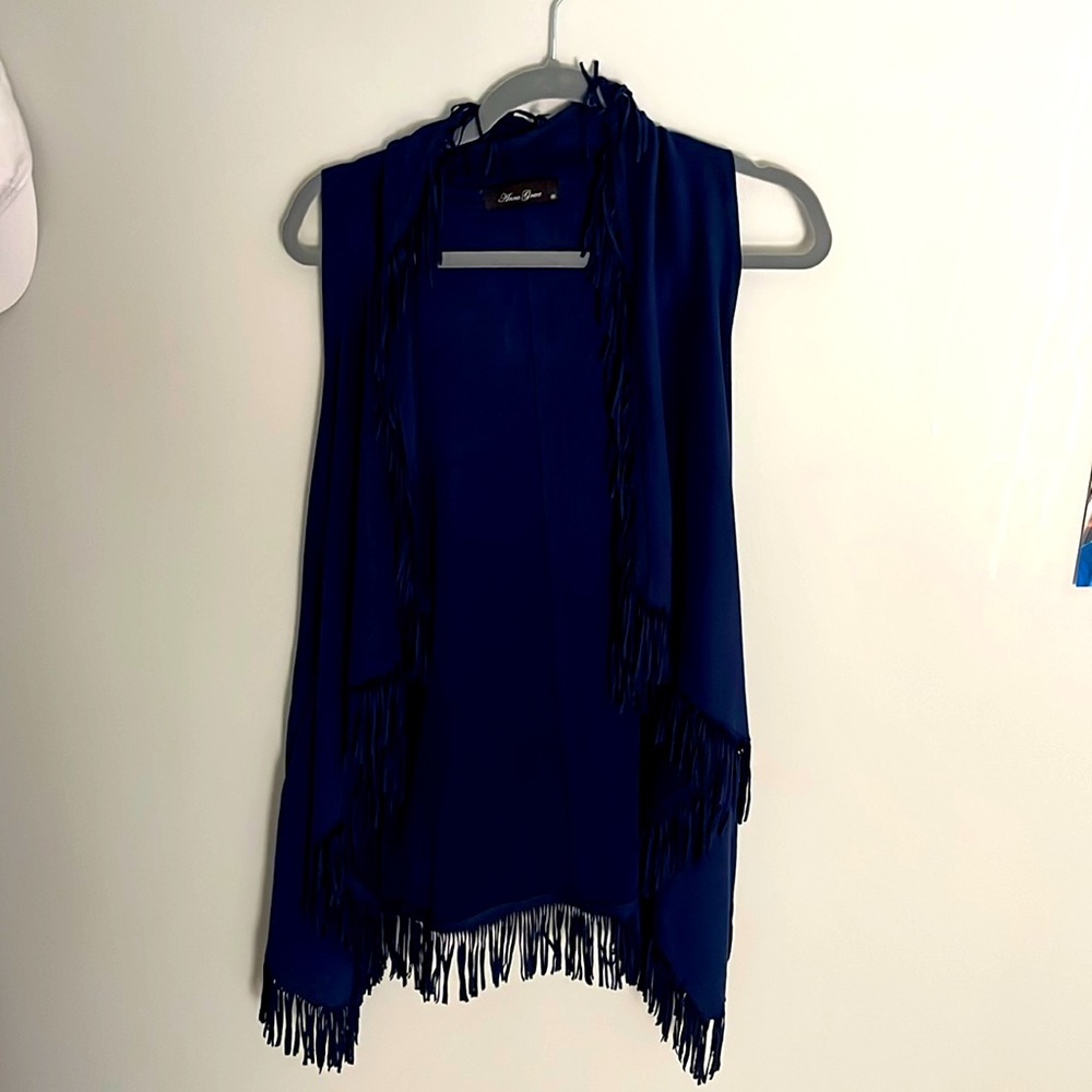 Fringe cardigan